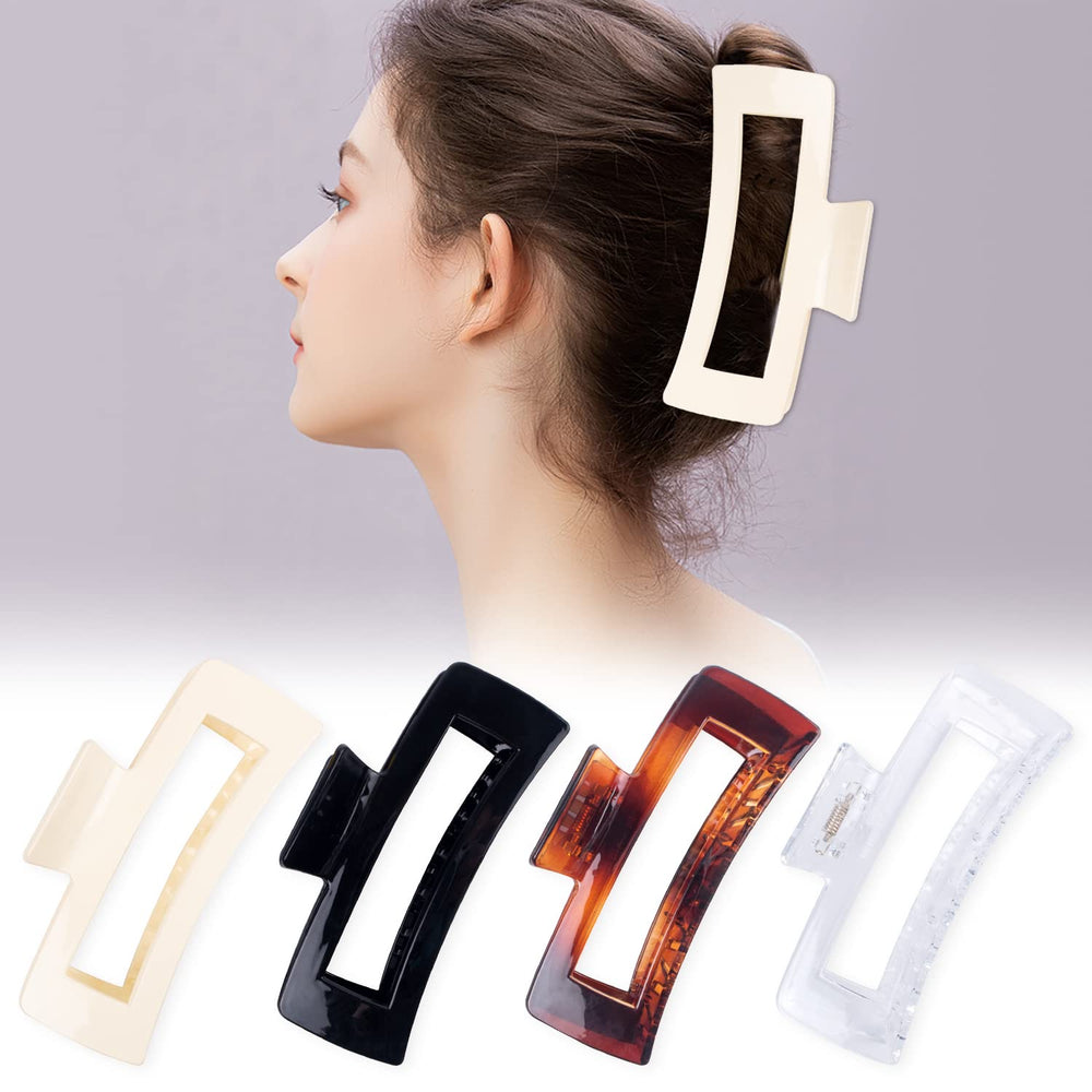 Pinza MAORULU con acabado plateado brillante para un estilo elegante.