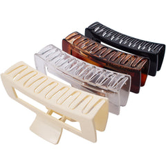Pinza MAORULU grande de 5 pulgadas con agarre firme para cabello grueso.