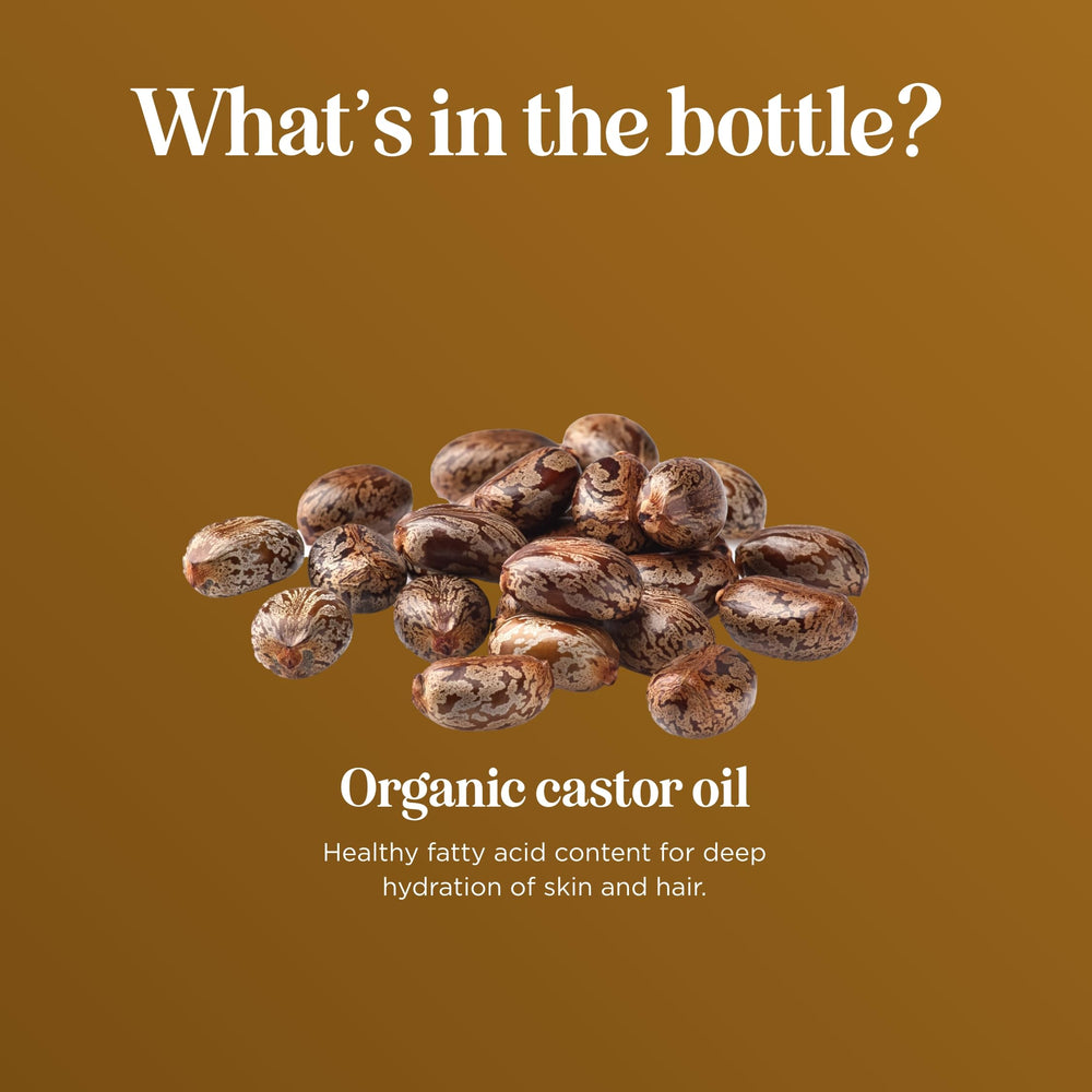Maple Holistics Aceite de Ricino Orgánico: textura sedosa y aroma natural cautivador