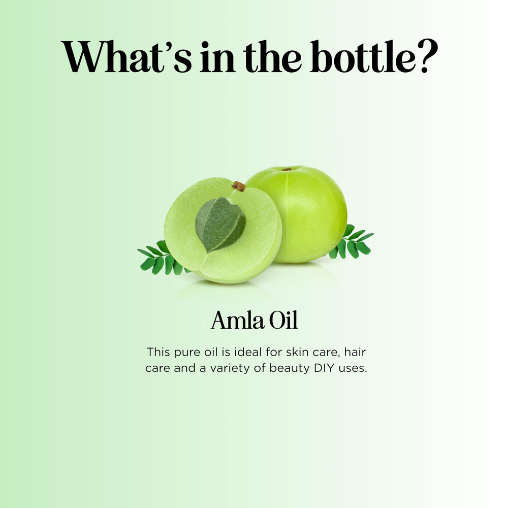 Maple Holistics Amla Oil textura suave, sensación sedosa tras la aplicación.