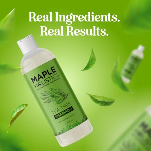 Maple Holistics champú cuidado cuero cabelludo mantiene limpieza sin irritación