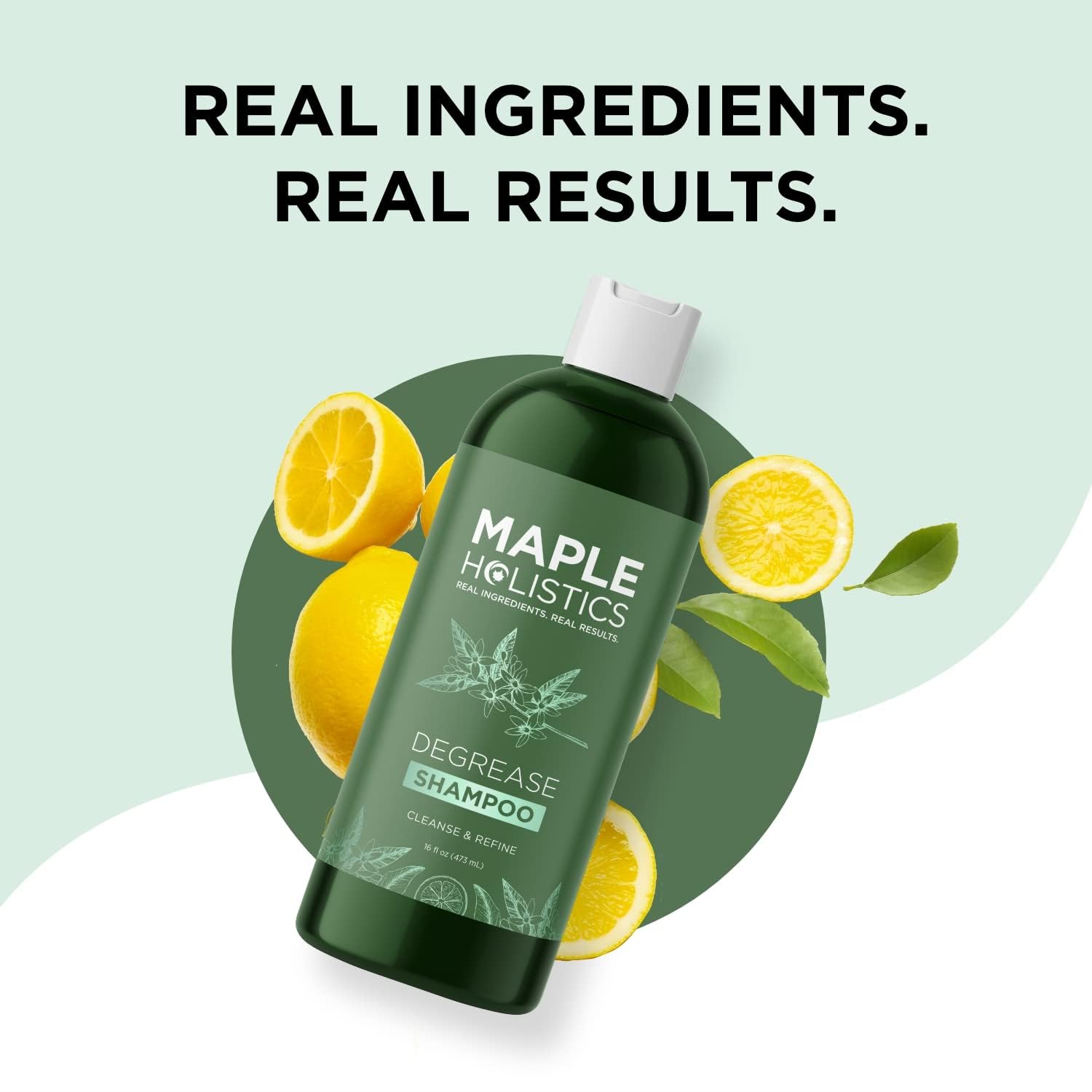 Maple Holistics Color-safe label emphasizes color protection.