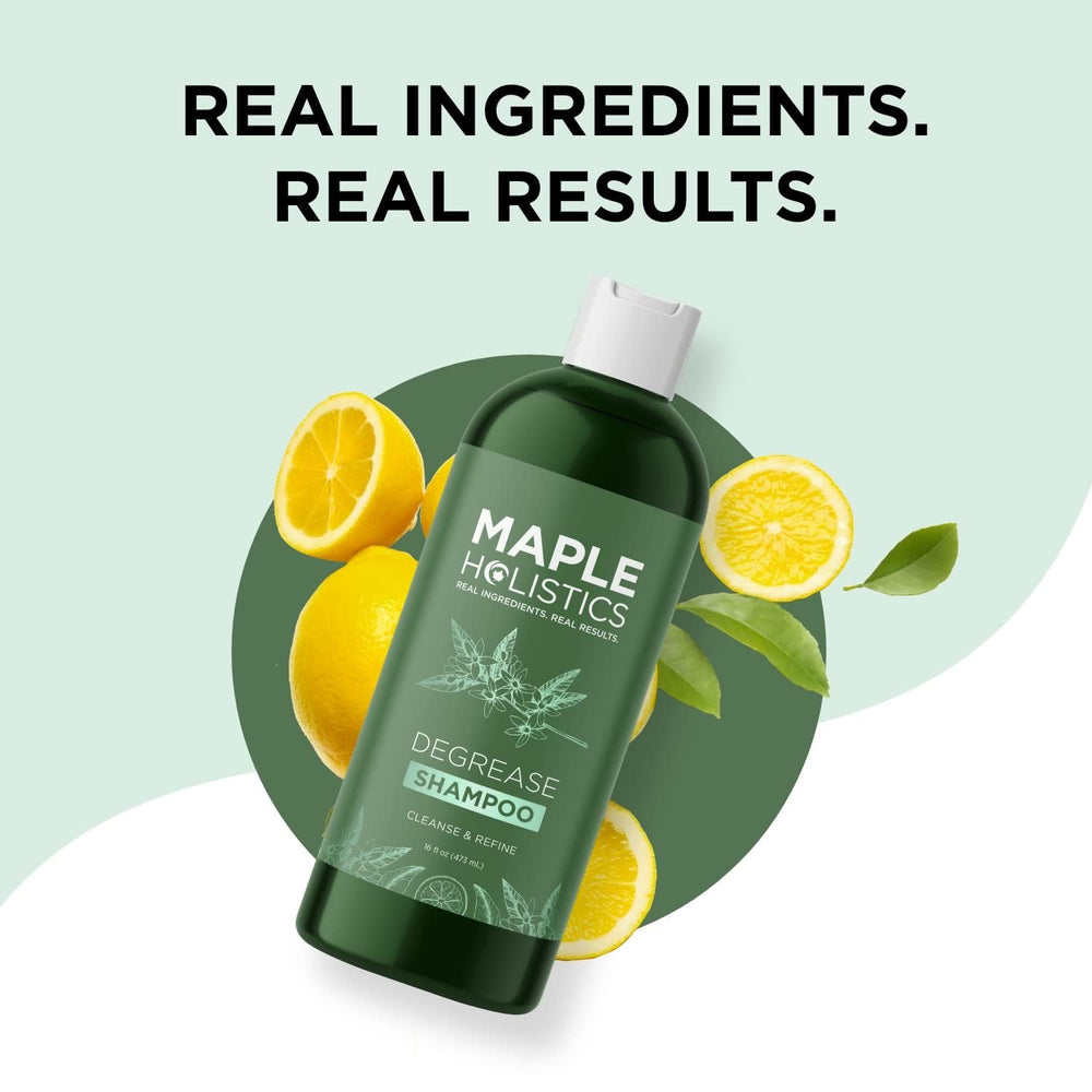 Maple Holistics Color-safe label emphasizes color protection.