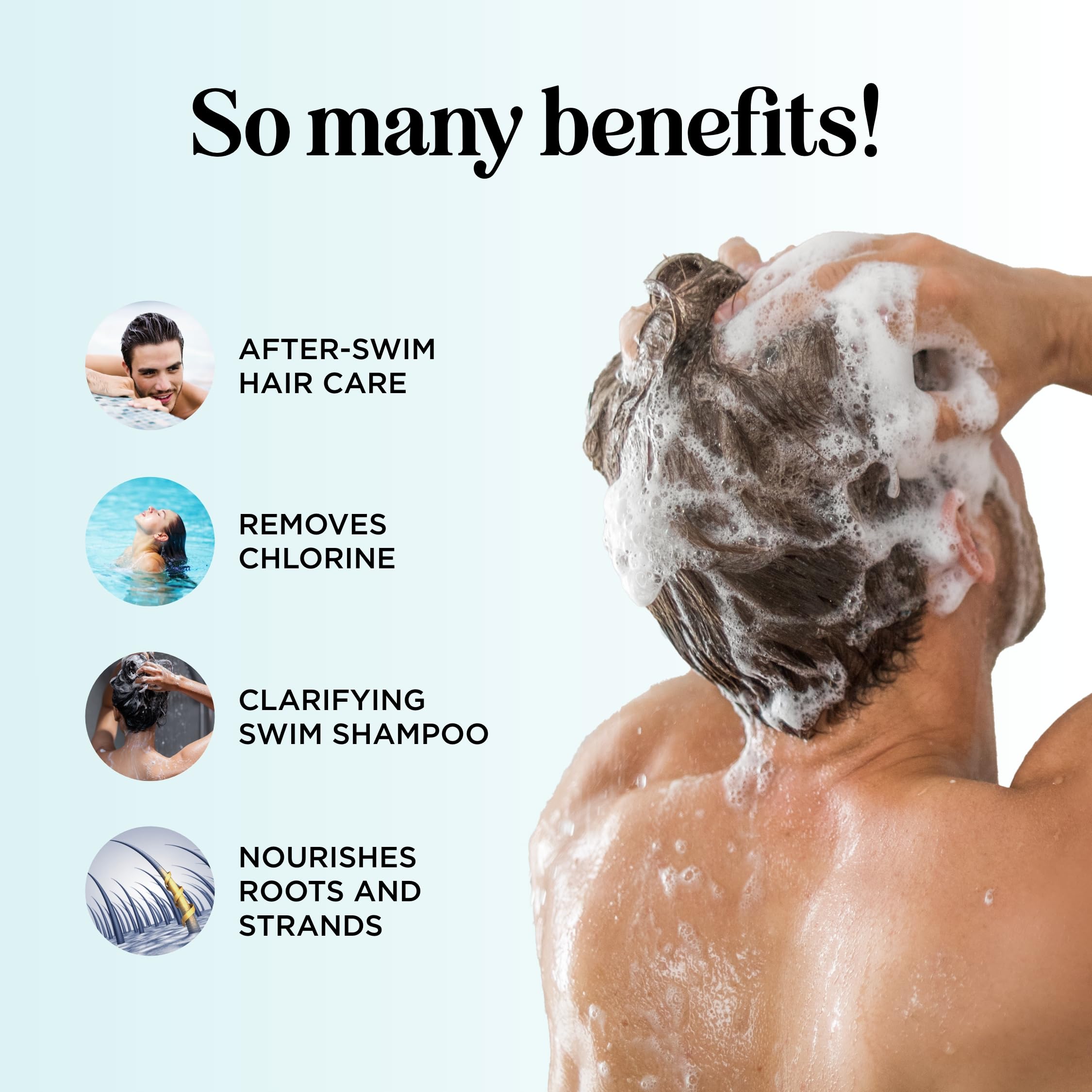 Maple Holistics despues-del-nado acondicionador frente, cabello suave y nutrido