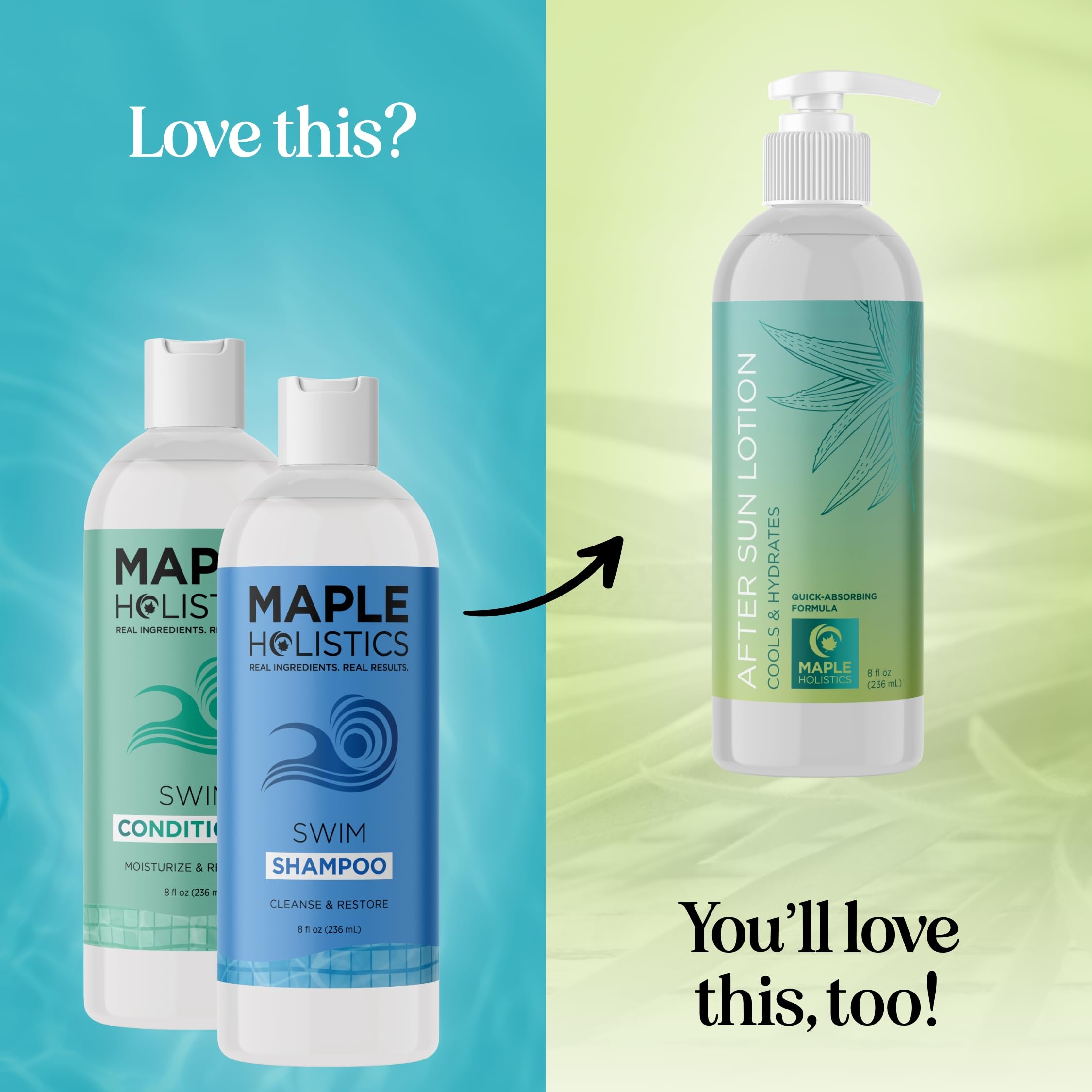 Maple Holistics despues-del-nado pelo-nadando-despues, cabello protegido tras nadar