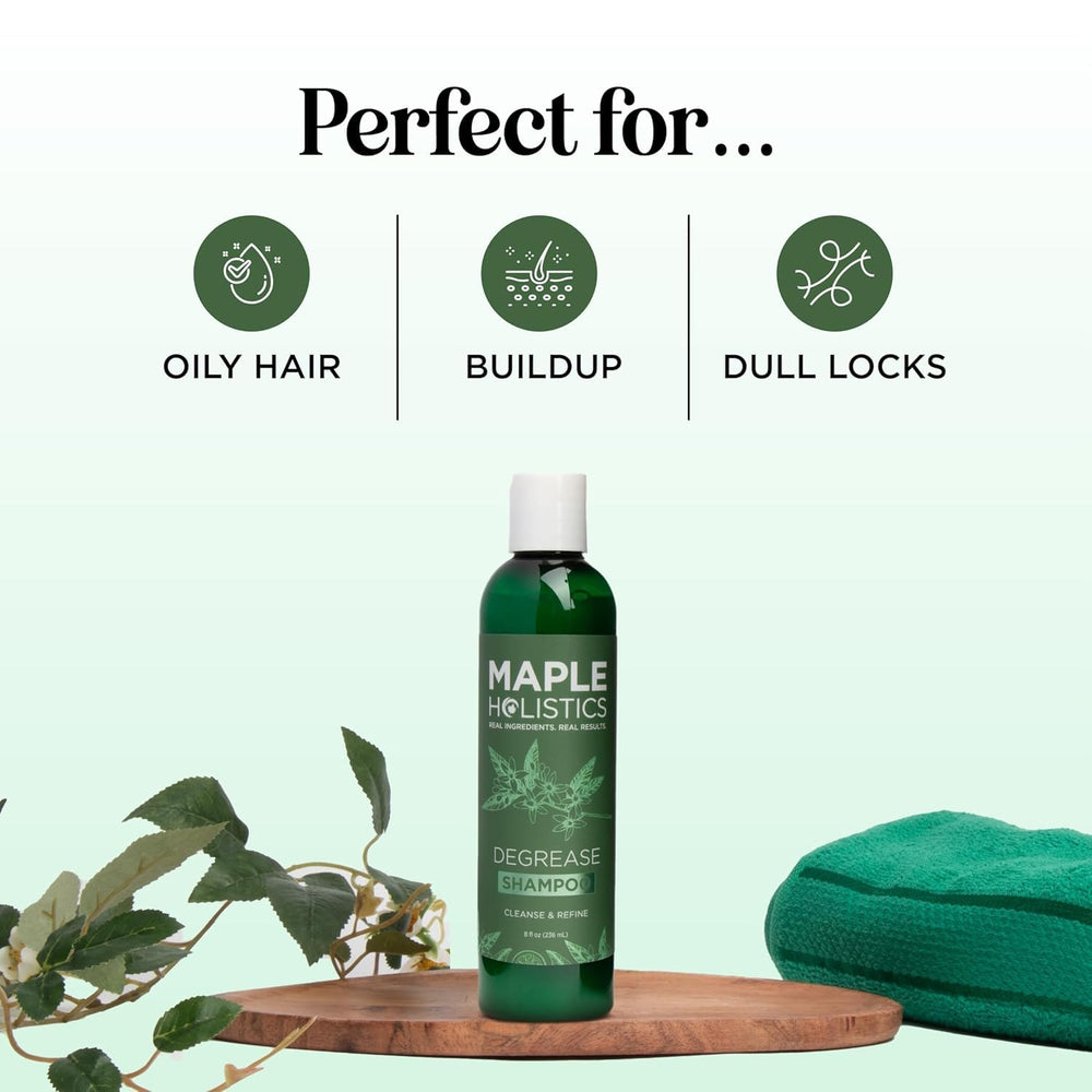 Maple Holistics espuma suave ayuda a eliminar residuos diarios.