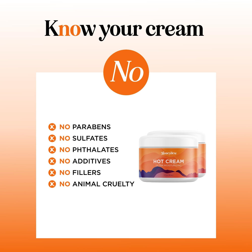 Maple Holistics hot cream application arm demonstrates easy massage for targeted areas