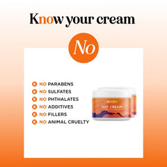 Maple Holistics hot cream application arm demonstrates easy massage for targeted areas