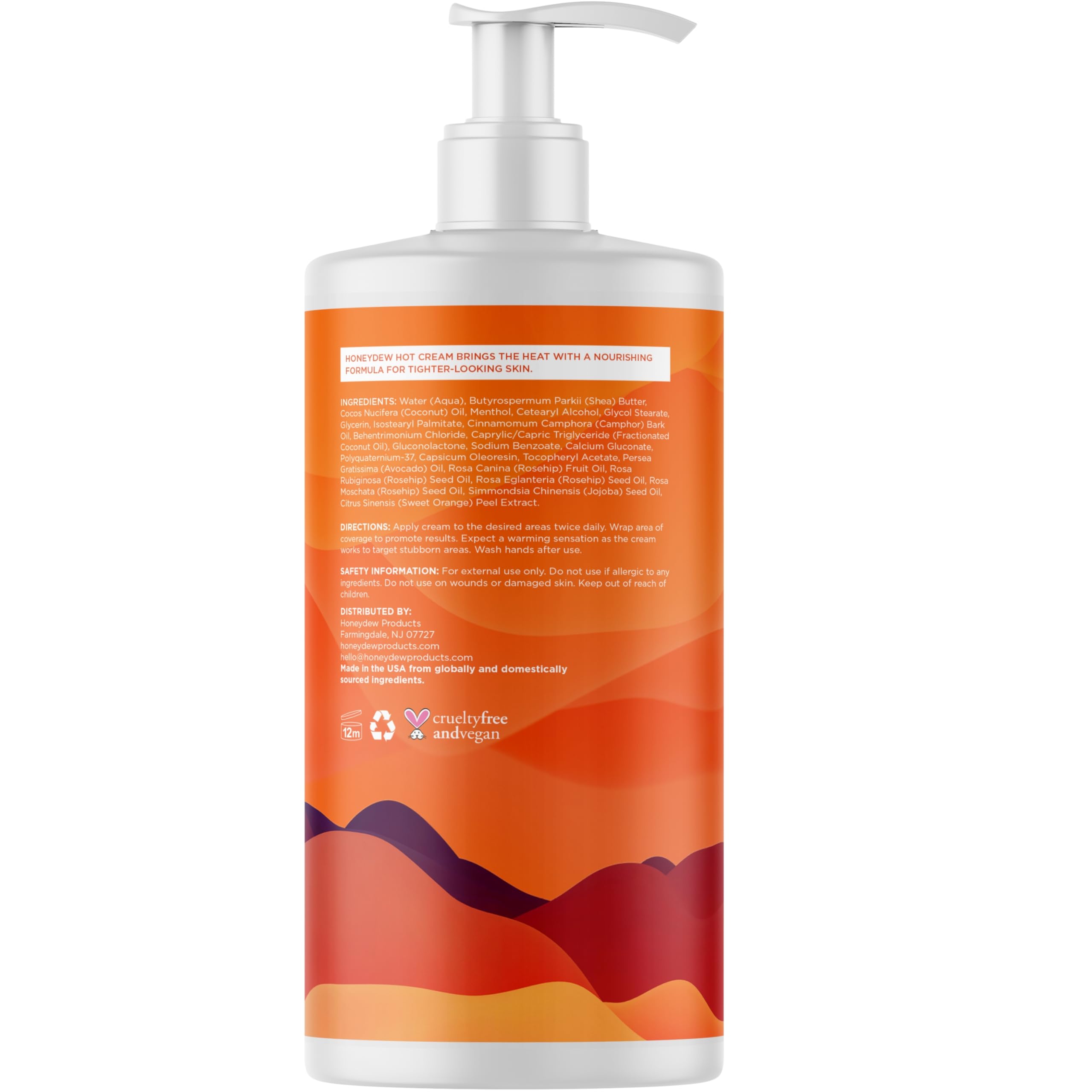 Warmth action cue from Maple Holistics Sweat Enhancer during exercise.