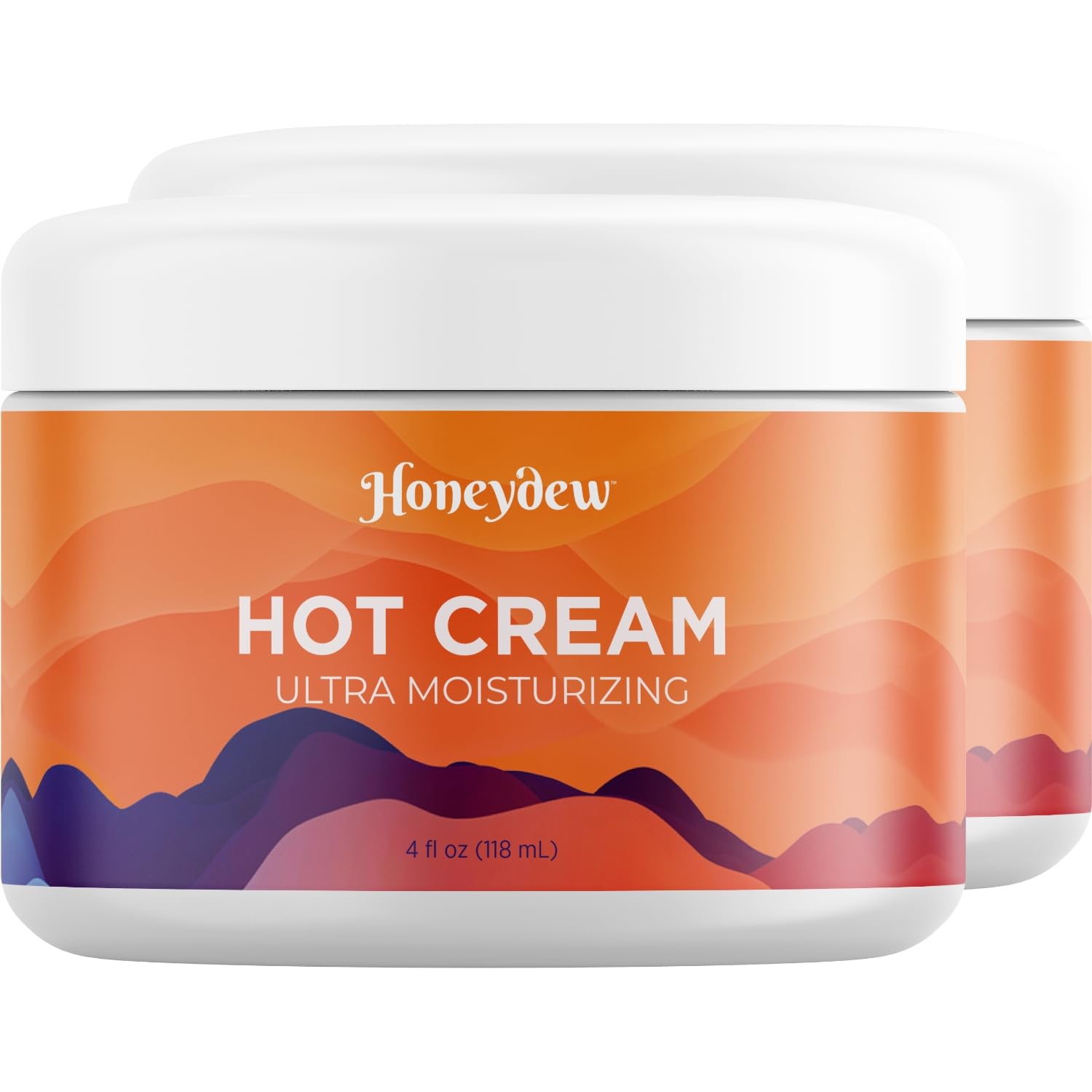 Maple Holistics premium hot cream bottle pour shows heat-activated toning for smoother skin