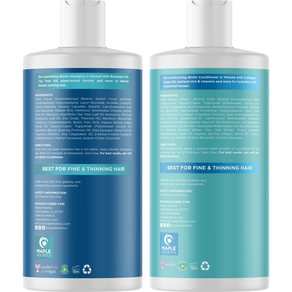 Conditioner label highlights sulfate-free, silicone-free formulation.