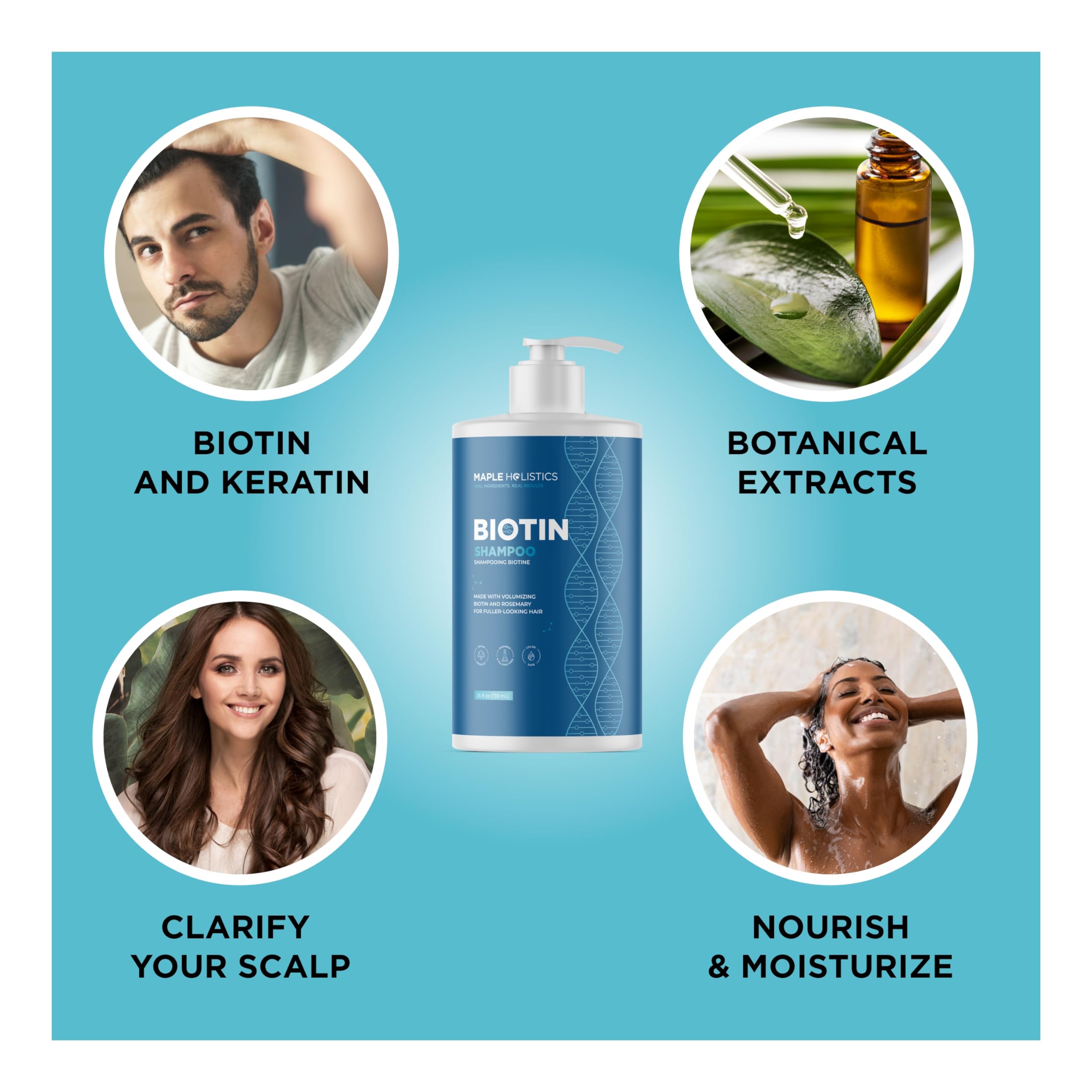 Maple Holistics argan oil drop signals premium conditioning ingredients