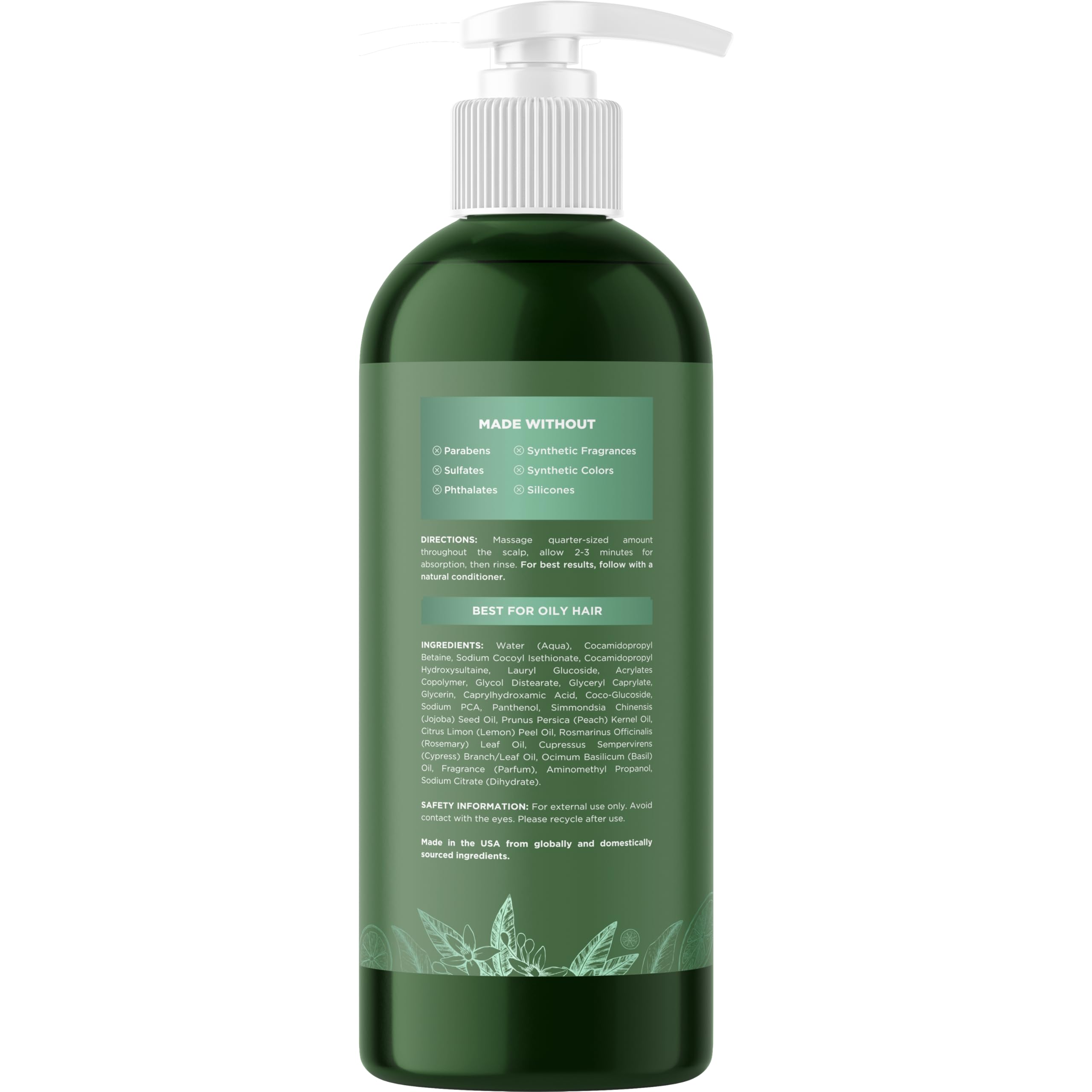 Maple Holistics Scalp care application demonstrates easy massage.