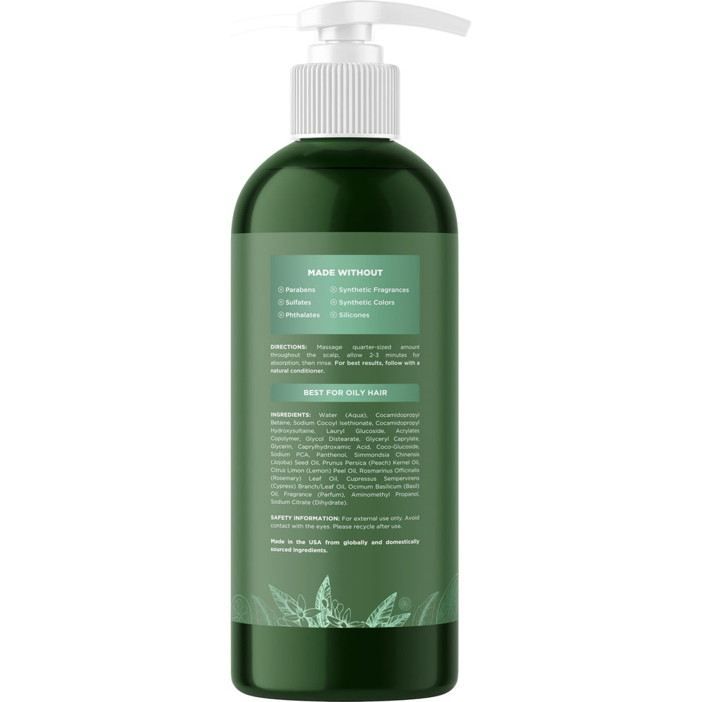 Maple Holistics Scalp care application demonstrates easy massage.