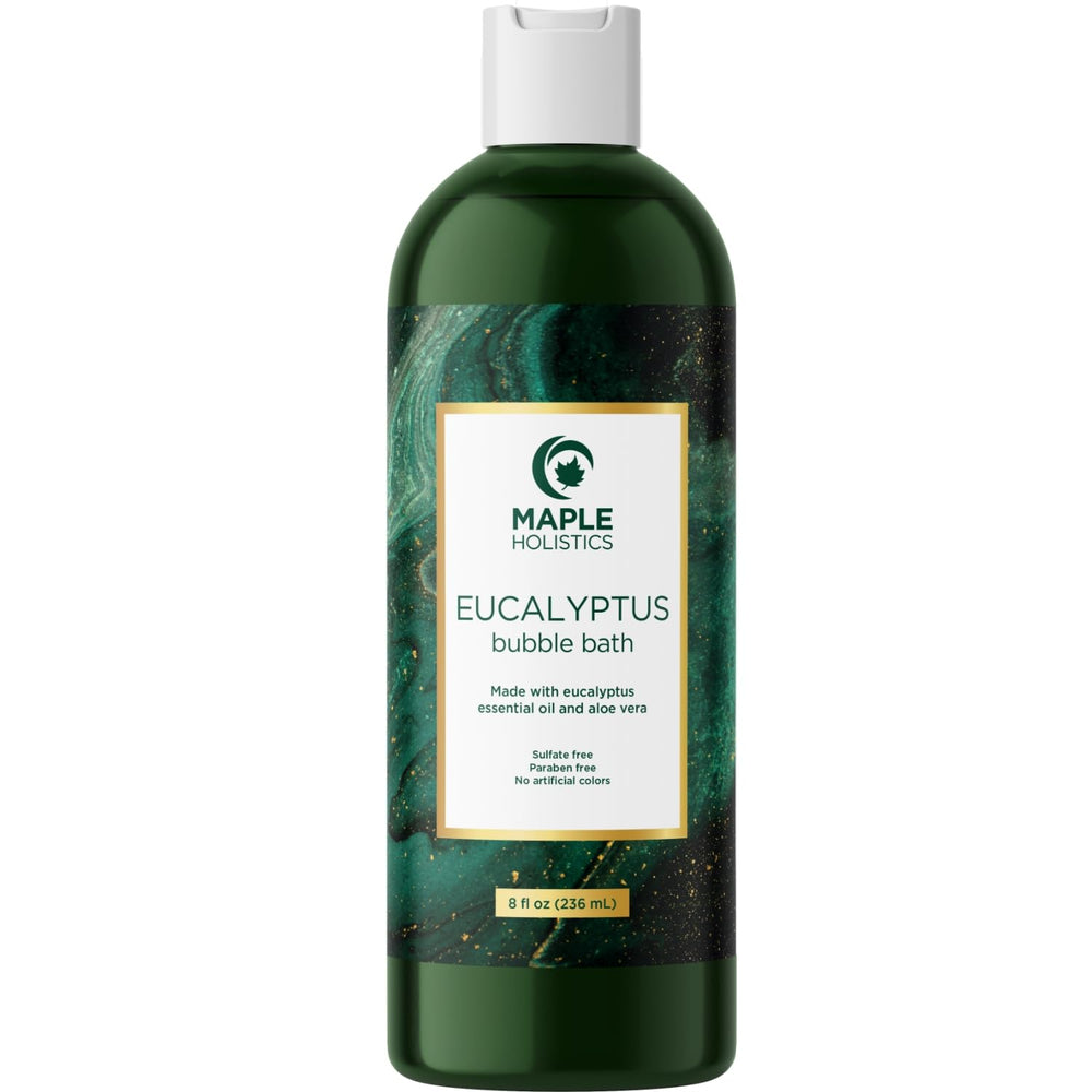 Maple Holistics spa en casa con aromaterapia durante el baño
