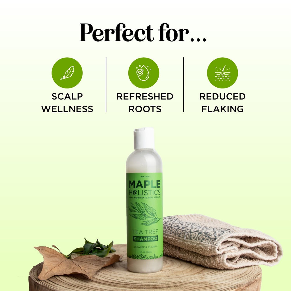 Maple Holistics champú uso diario cabello para rutina diaria