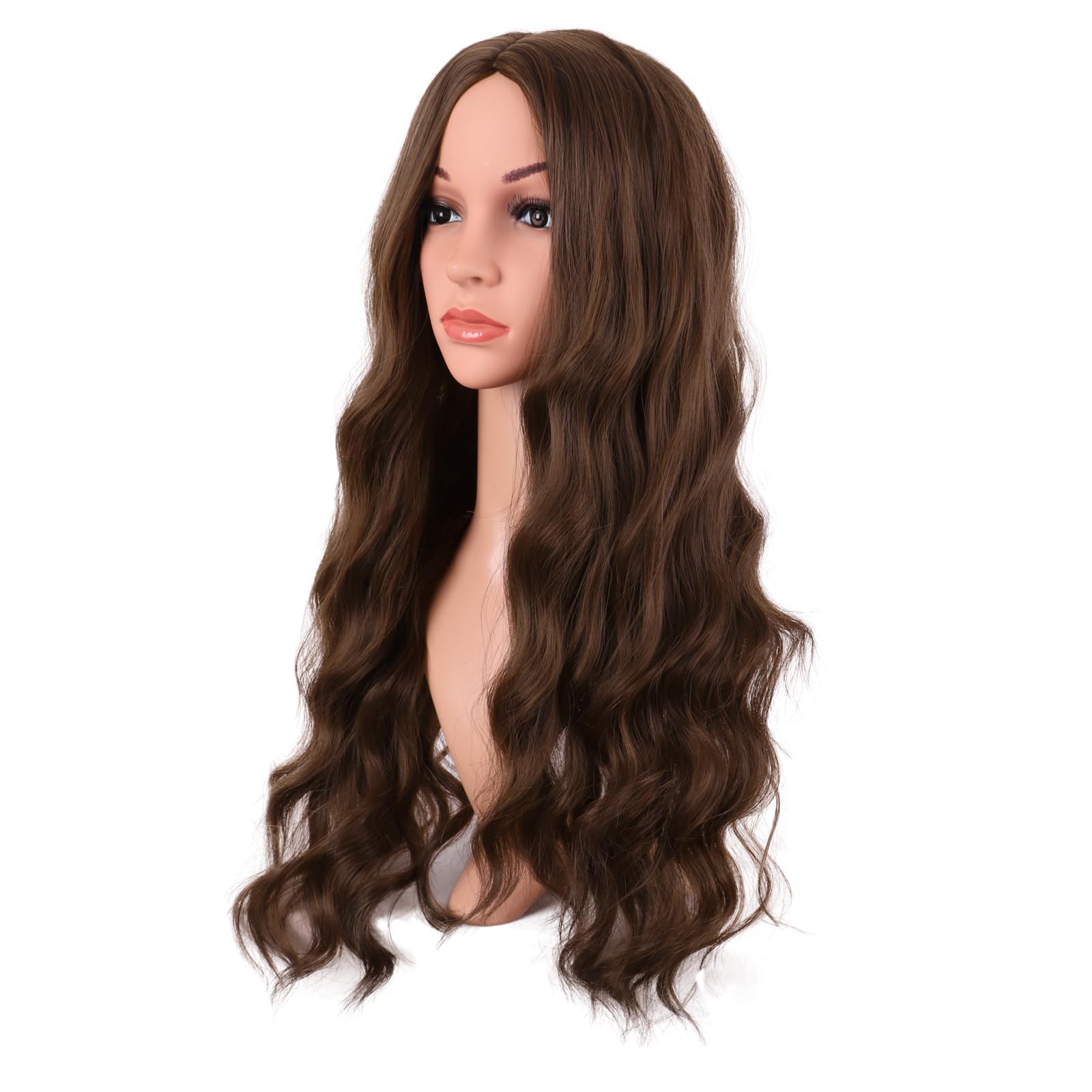MapofBeauty close-up of high temperature fiber showing durable styling potential.