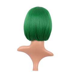 MapofBeauty green bob wig cap detail for secure fit