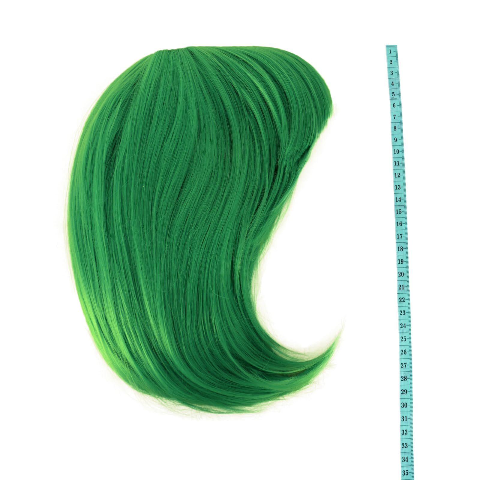 MapofBeauty green bob wig packaging emphasizes careful transit