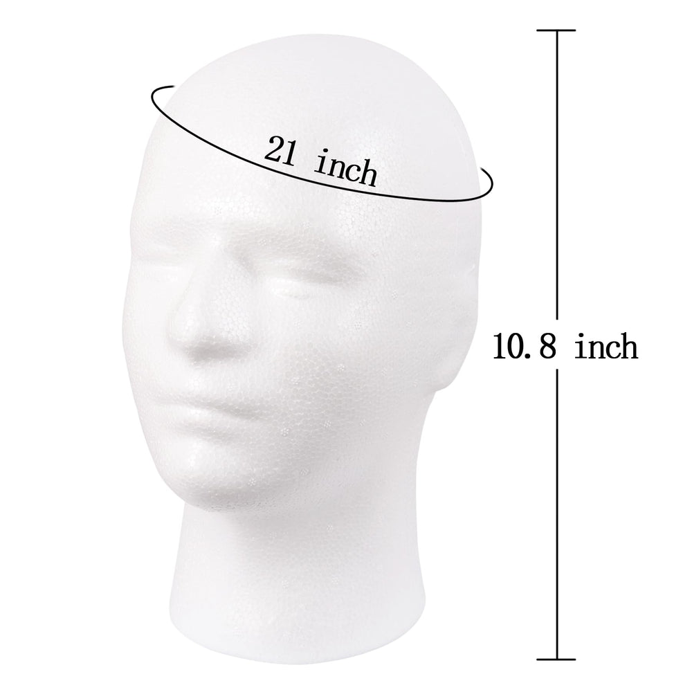 MapofBeauty makeup practice head foam enables realistic cosmetic practice