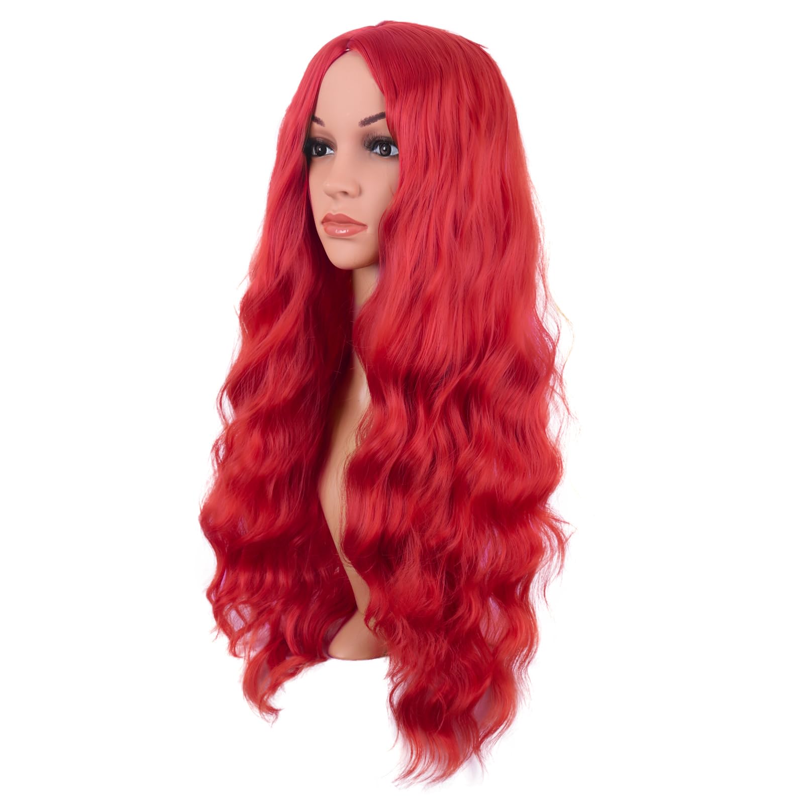 MapofBeauty wig cap and adjustable buckle for secure, comfortable wear.