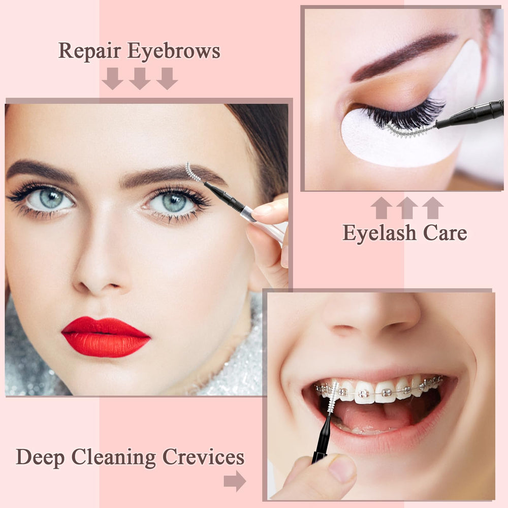MAPVOLUT small-space cleaning brush ideal for braces, gaps, and tiny parts.