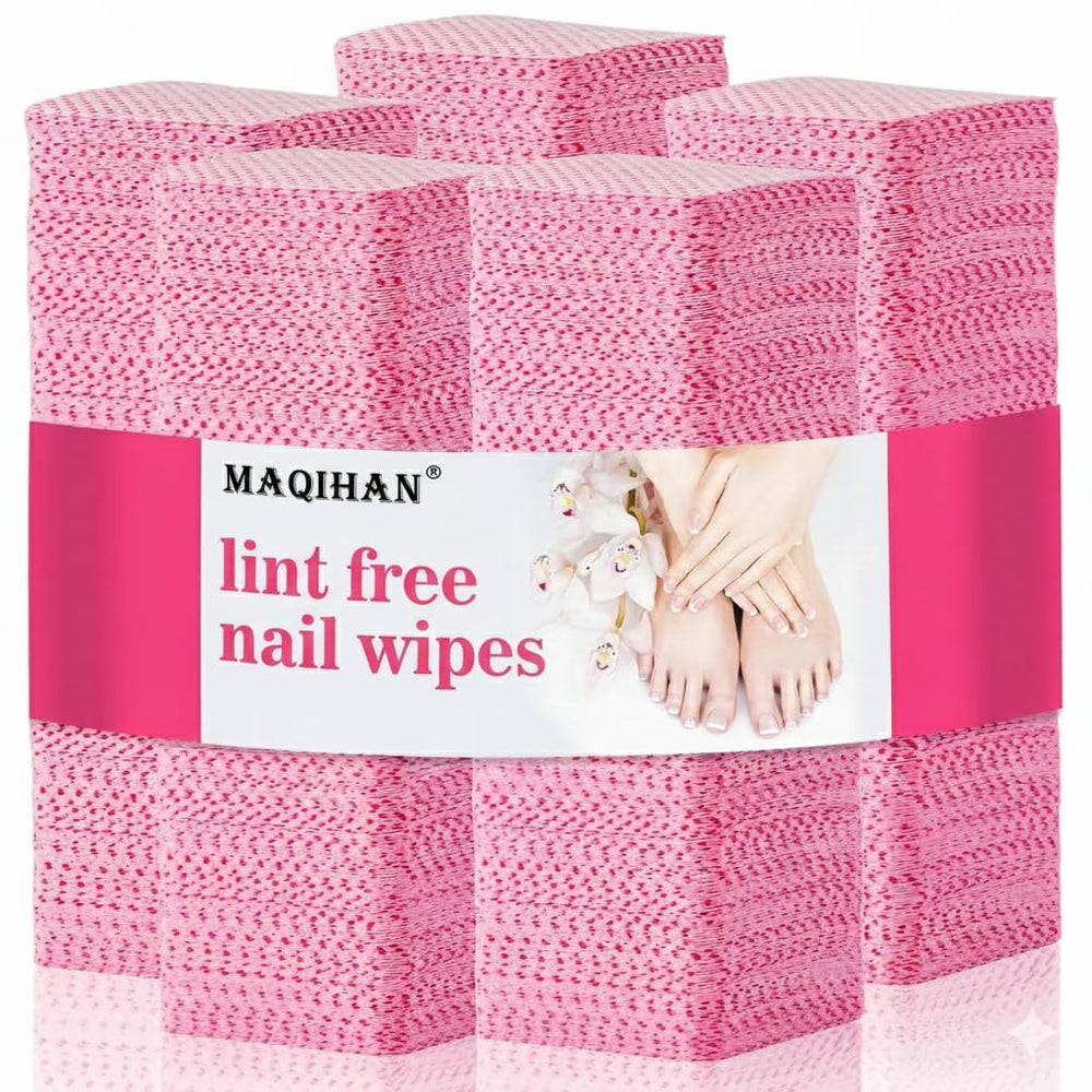 MAQIHAN 1200 lint-free wipes pack for pristine manicures