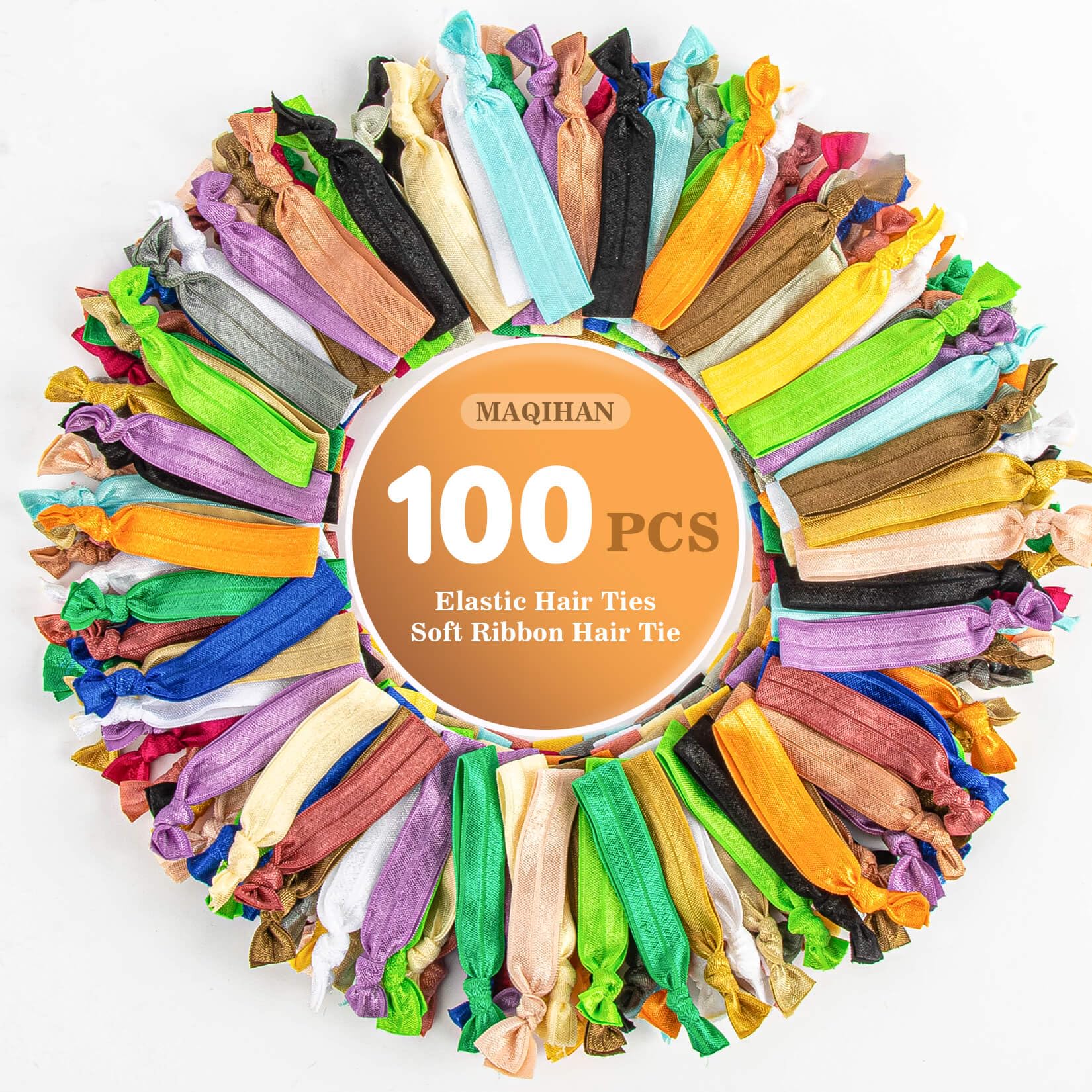 MAQIHAN coletero cinta suave 20 colores para combinar con cualquier atuendo diario