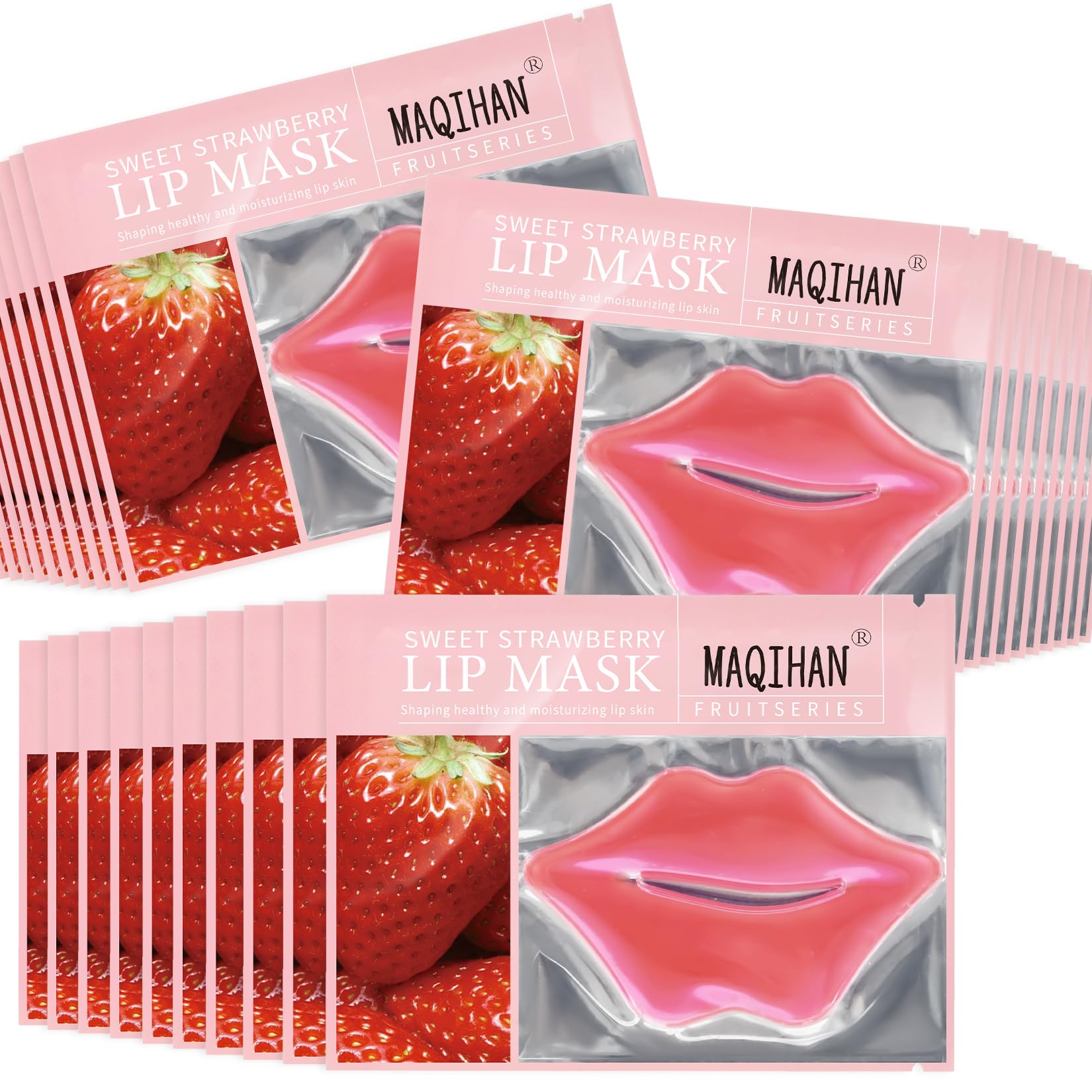 MAQIHAN labios rosados hidratados para evitar sequedad