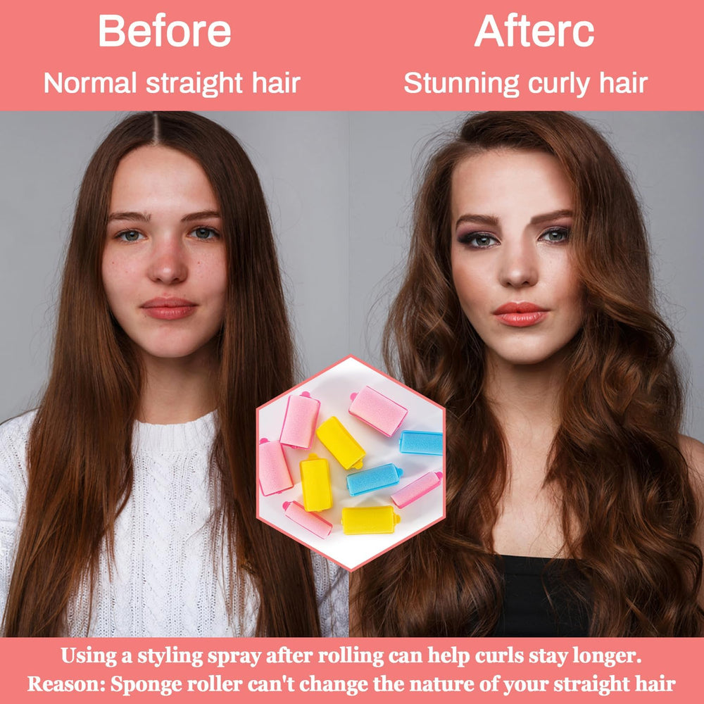 MAQIHAN multi-size rollers let you create different looks.