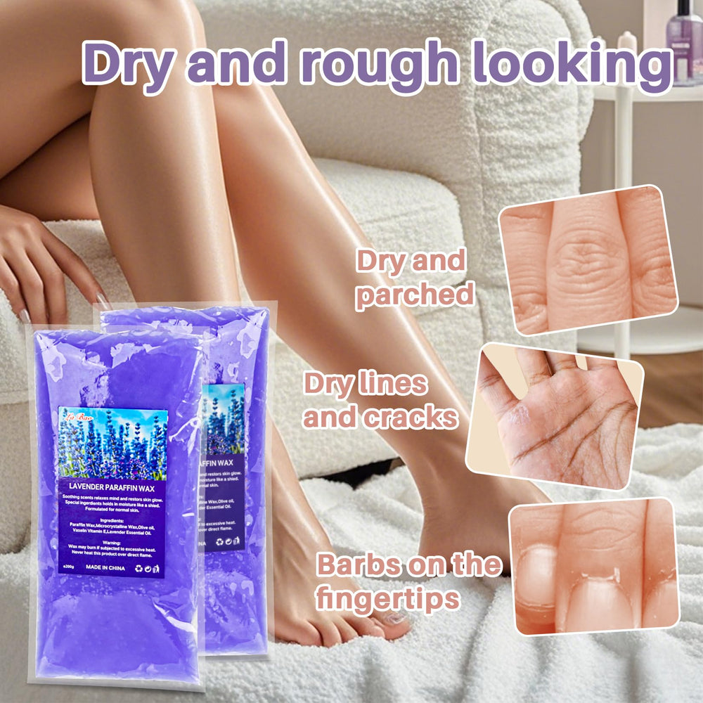 MAQIHAN paraffin wax bag under cotton gloves creates cozy home spa