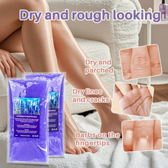 MAQIHAN paraffin wax bag under cotton gloves creates cozy home spa