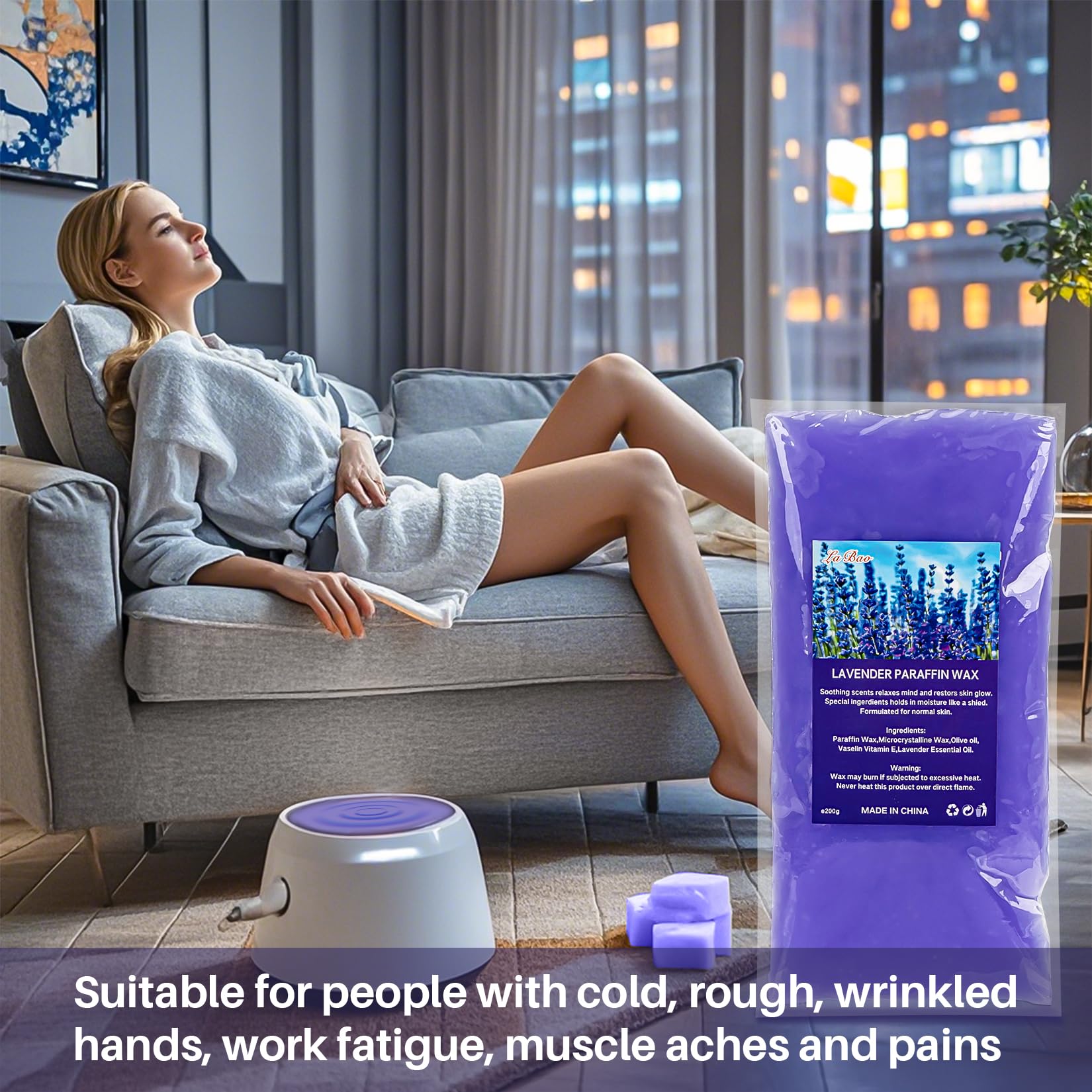 MAQIHAN paraffin refills suit salons or at home routines