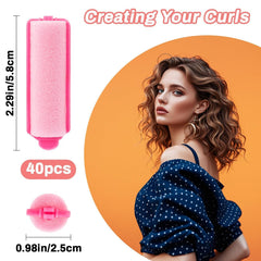 MAQIHAN soft sponge rollers closeup with flexible frame