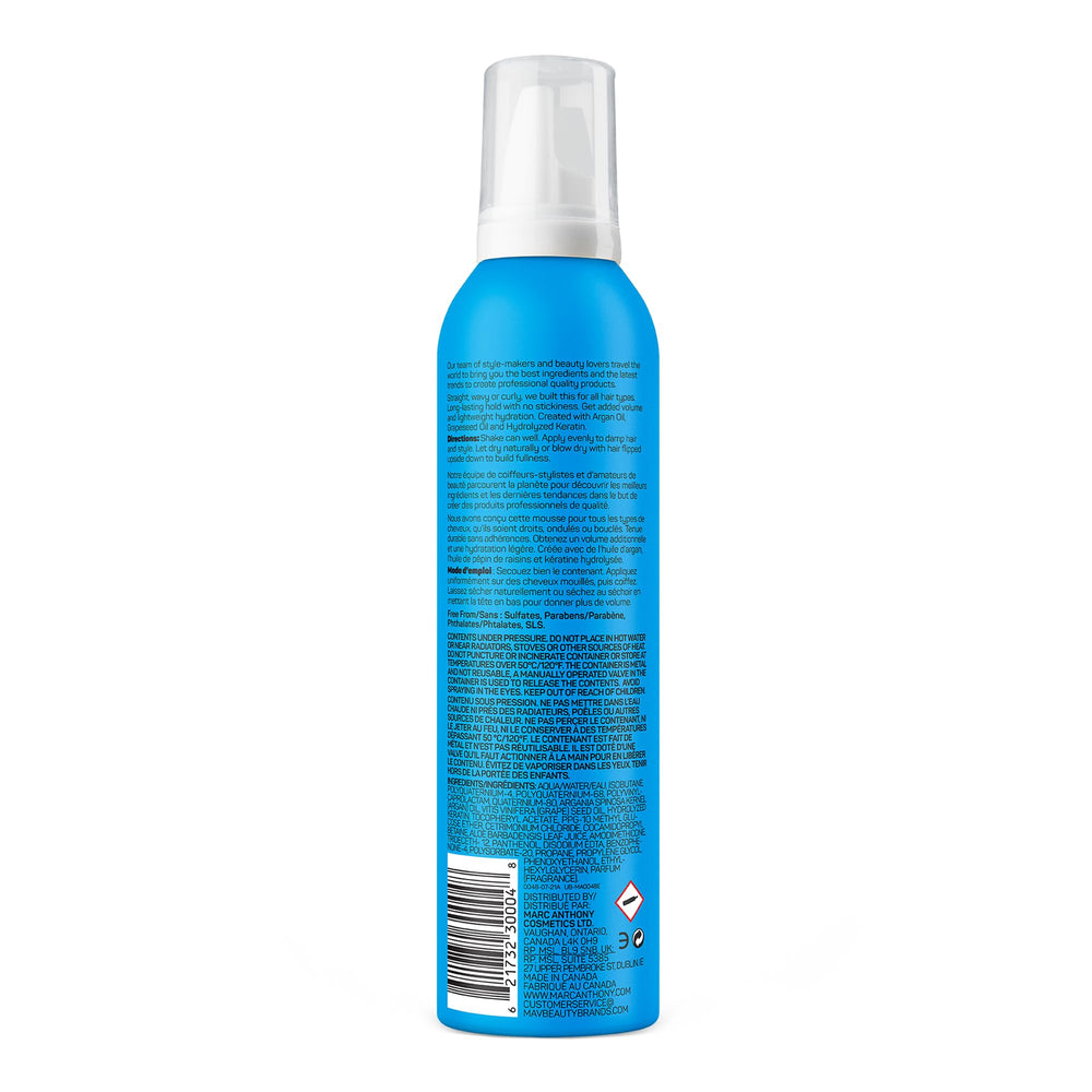 Apto para todo tipo de cabello, desde liso hasta rizado con Marc Anthony.