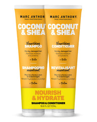 Marc Anthony champú voluminizador con coco y karité aporta cuerpo al cabello.