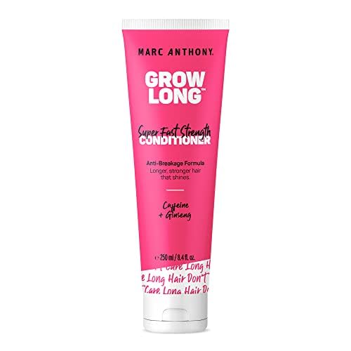 Marc Anthony Grow Long, fórmula libre de parabenos y sulfatos protege el cabello.