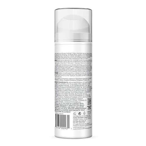 Marc Anthony ingredientes: aceites y quinoa para cabello saludable.