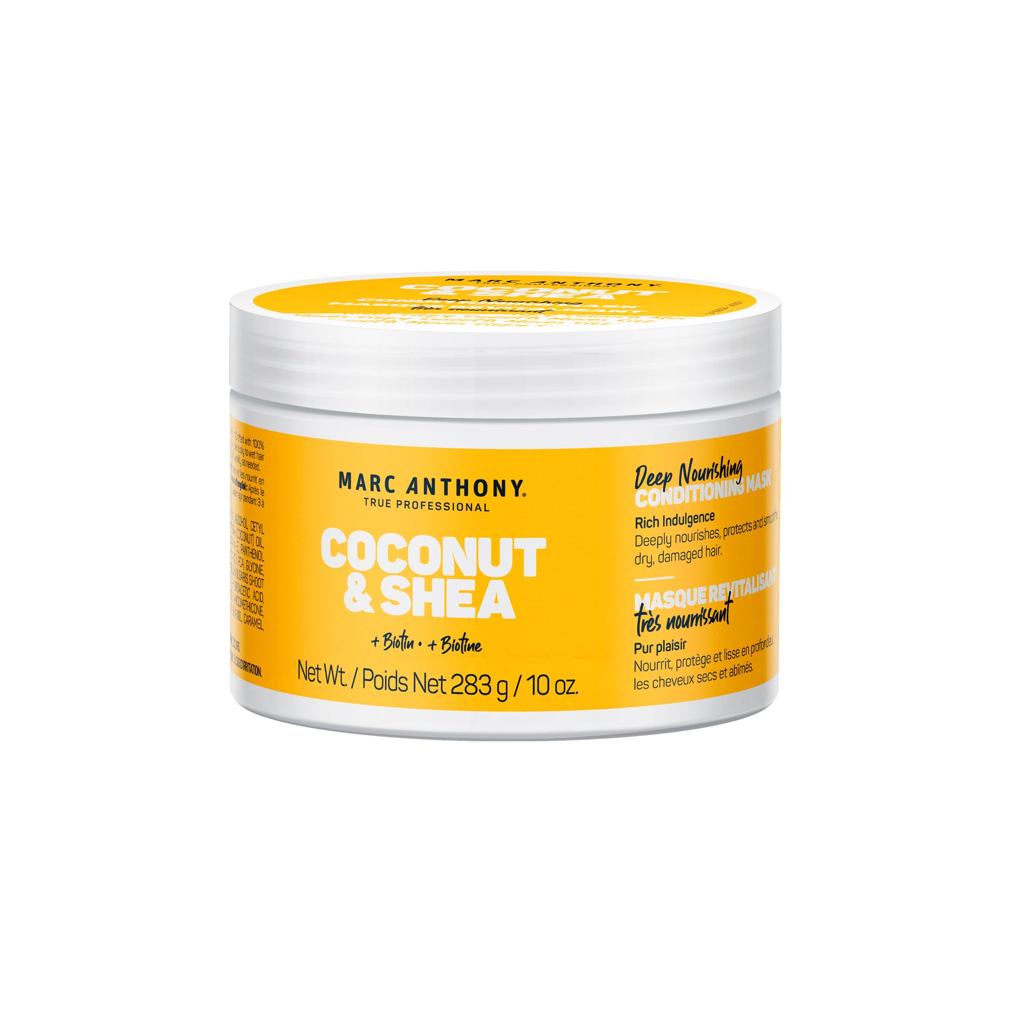 Marc Anthony mascarilla nutritiva coco y karite en bote hidrata profundamente el cabello seco