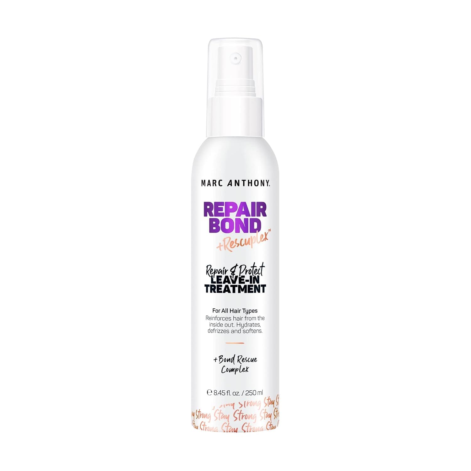 Marc Anthony Repair Bond +Rescuplex derrame de botella para aplicación suave y protección capilar