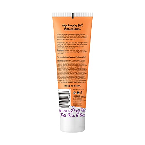Marc Anthony shampoo espuma suave, uso diario para cabello fino