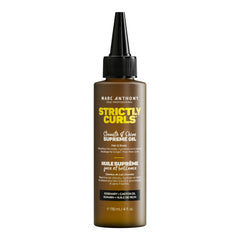 Marc Anthony Strengthening Scalp Oil bottle pour nourishes curls from root to tip.