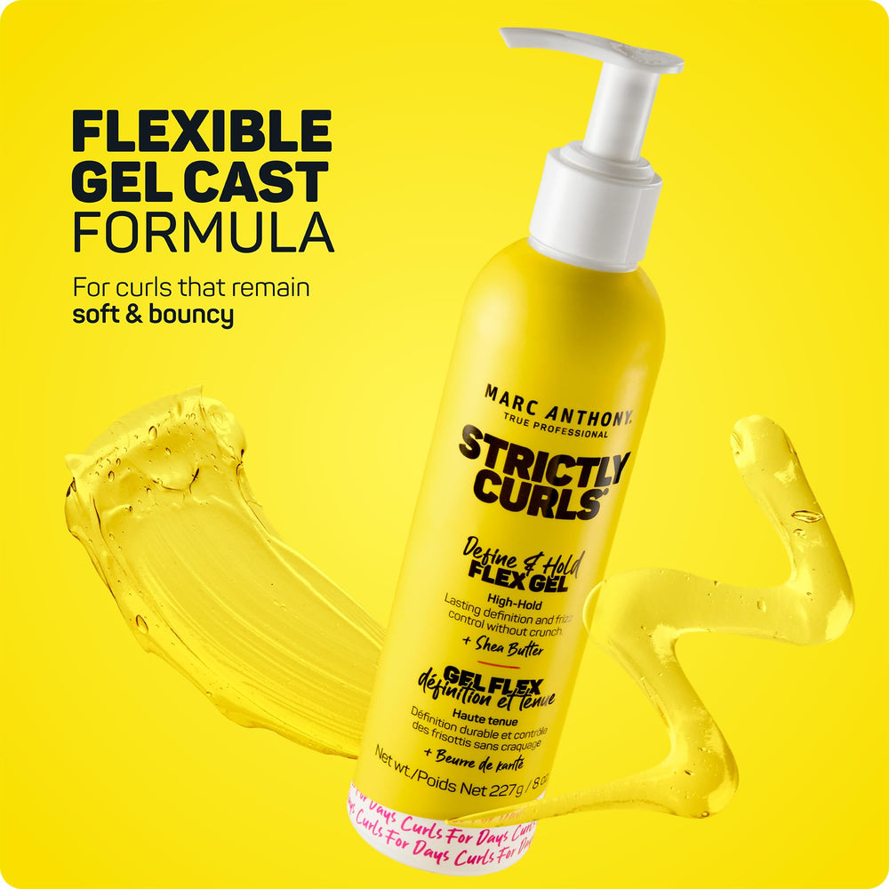Movimiento dinámico gracias al gel Marc Anthony Strictly Curls
