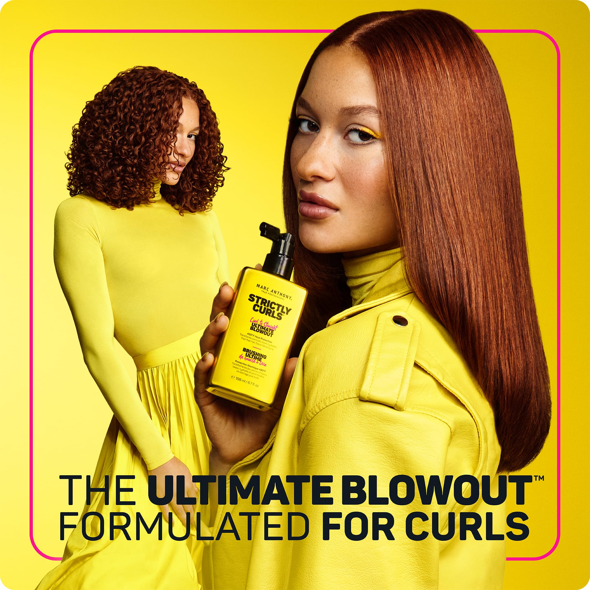 Marc Anthony Strictly Curls protección de calor hasta 450°F, prioriza la salud del cabello