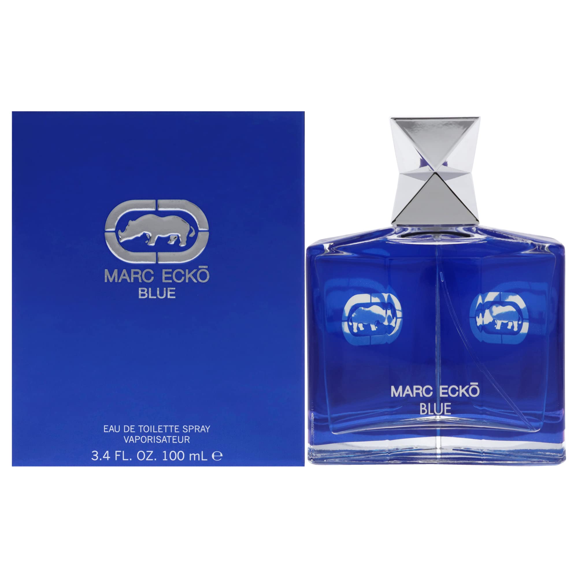 Marc Ecko Blue spray action, quick refinement with a subtle linger