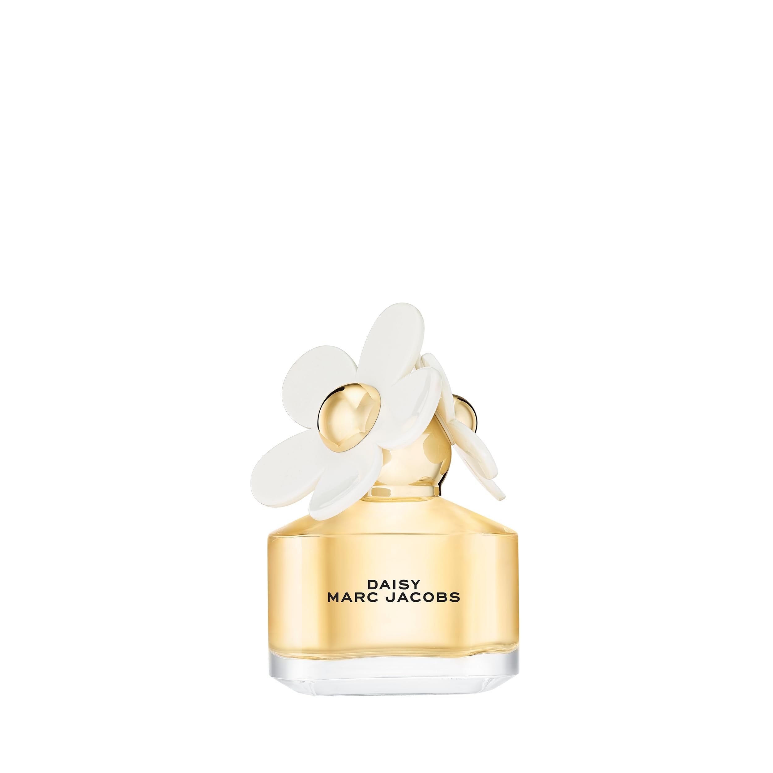 Marc Jacobs Daisy EDT bottle front view with daisies, perfect for daytime wear