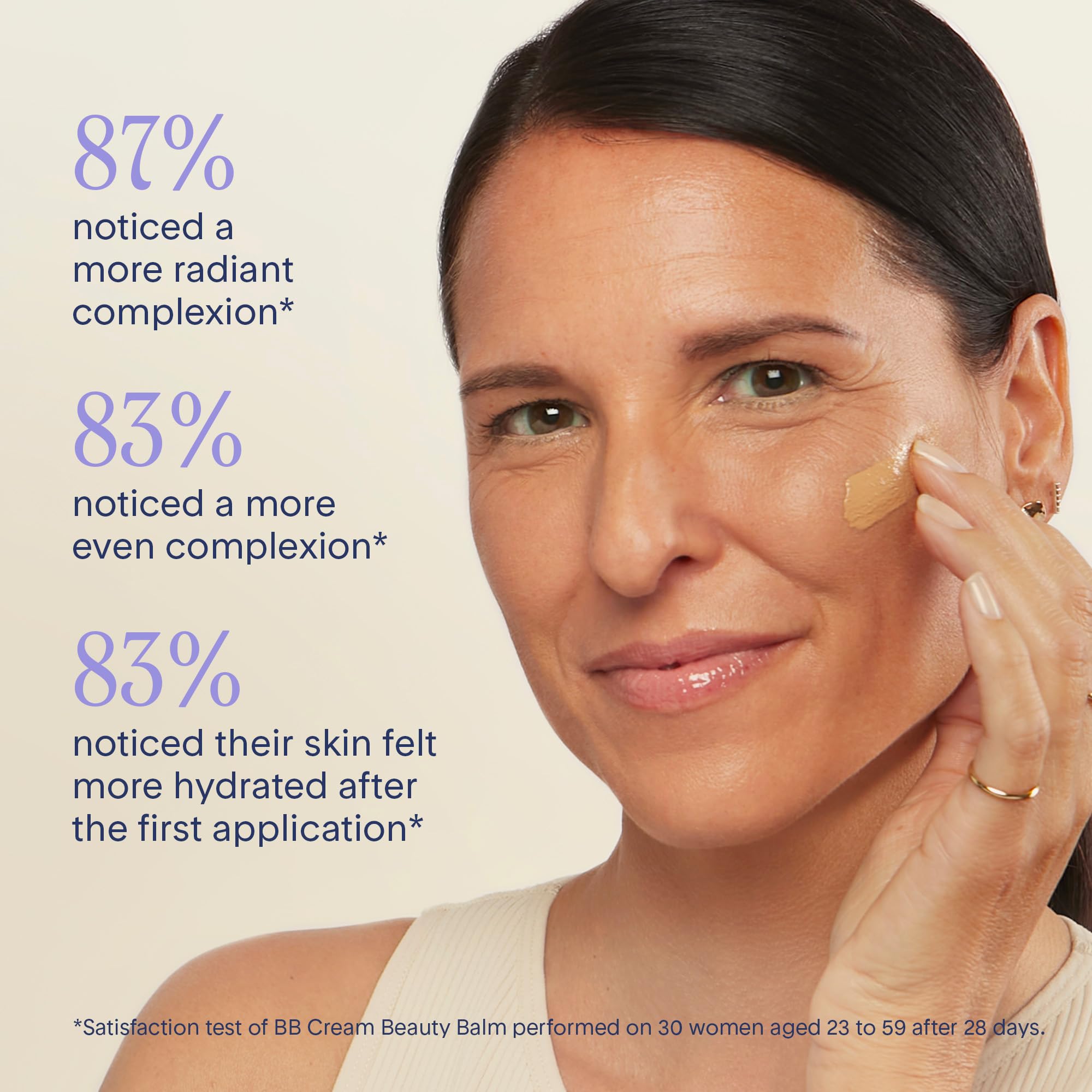 Marcelle BB Cream Golden Glow used as a base to lock in color and wear.