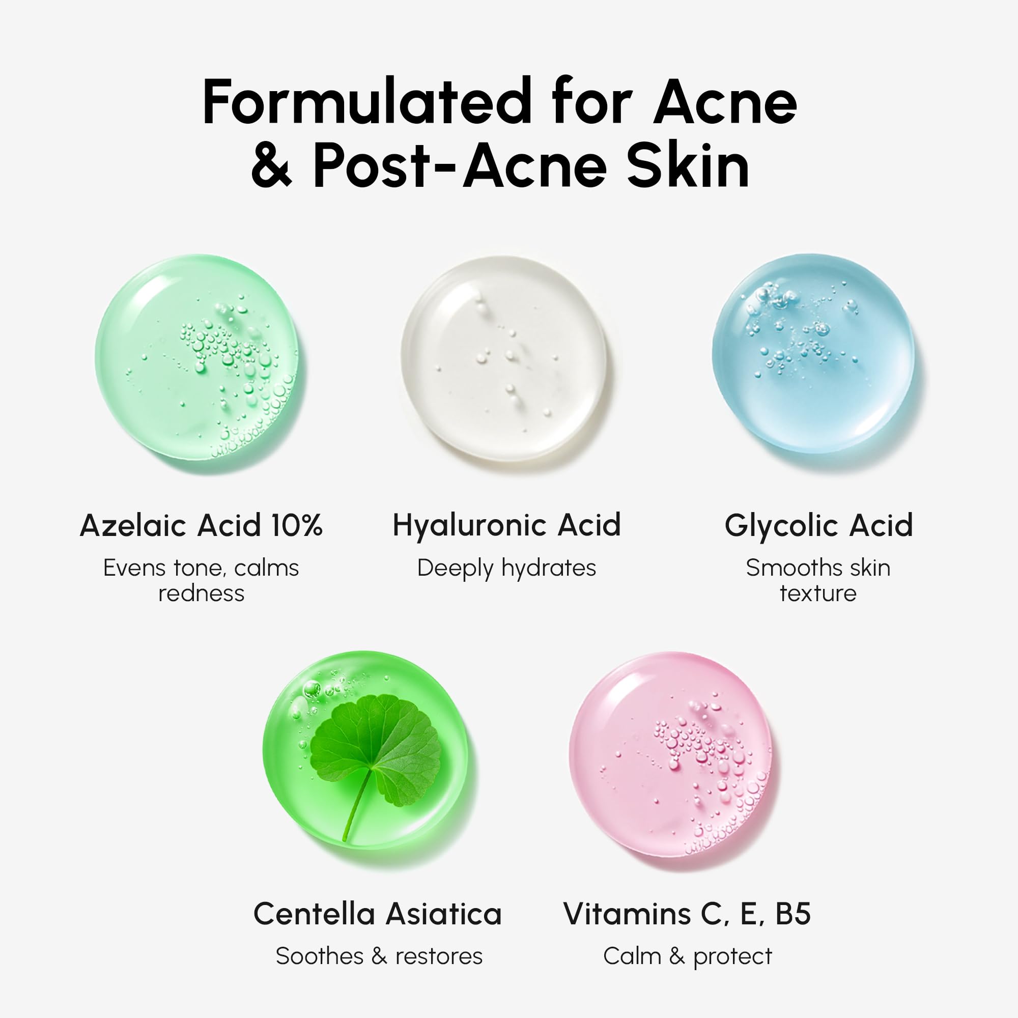MAREE 10% Azelaic Acid label hints active exfoliation.