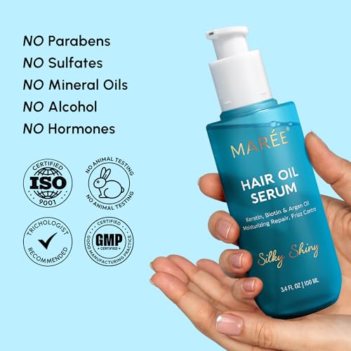 MAREE Cuidado diario para cabello seco y dañado.