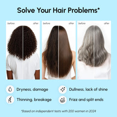 MAREE Textura suave: primer plano de cabello sedoso.
